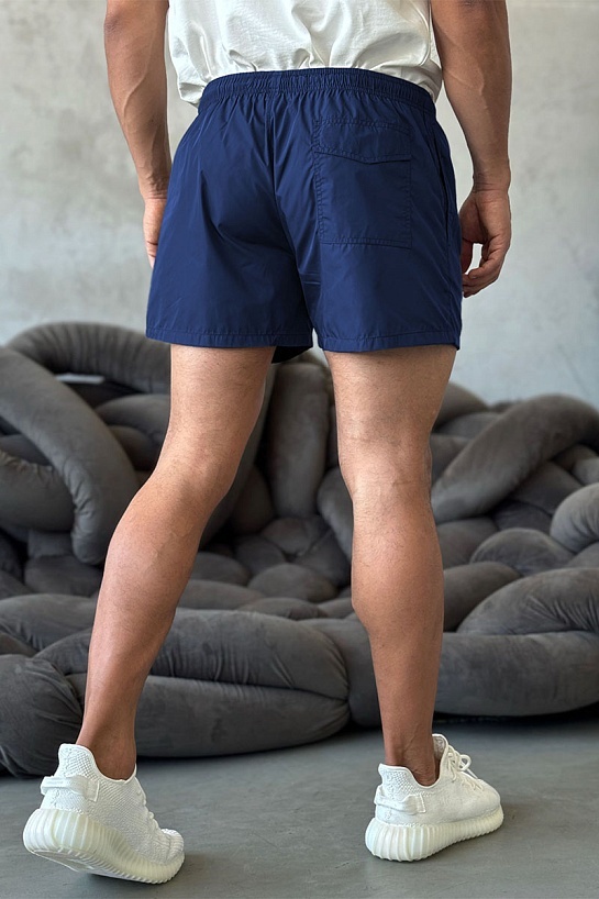 Мужские синие шорты Zegna