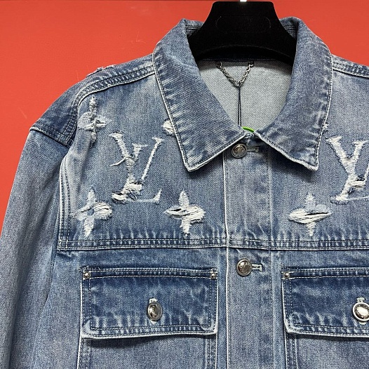 Джинсовая куртка Louis Vuitton Premium - Indigo Blue   