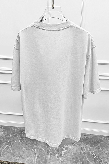 Белая оверсайз футболка Balenciaga Year Of The Tiger   