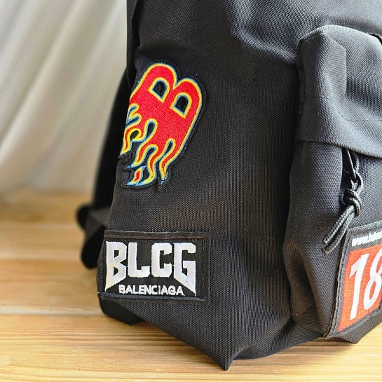 Текстильный рюкзак Balenciaga Explorer Animation 42x32 см
