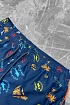 Мужские шорты цвета индиго Paul & Shark "Wear the Ocean"