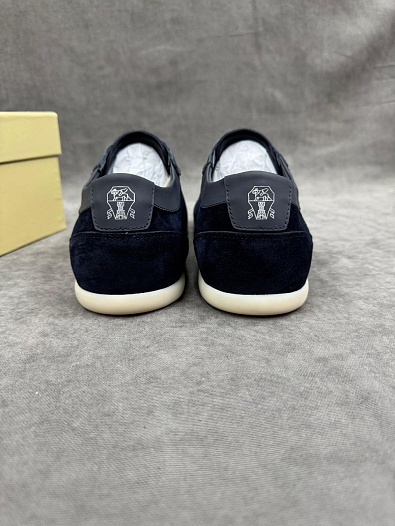 Мужские замшевые кроссовки Brunello Cucinelli   