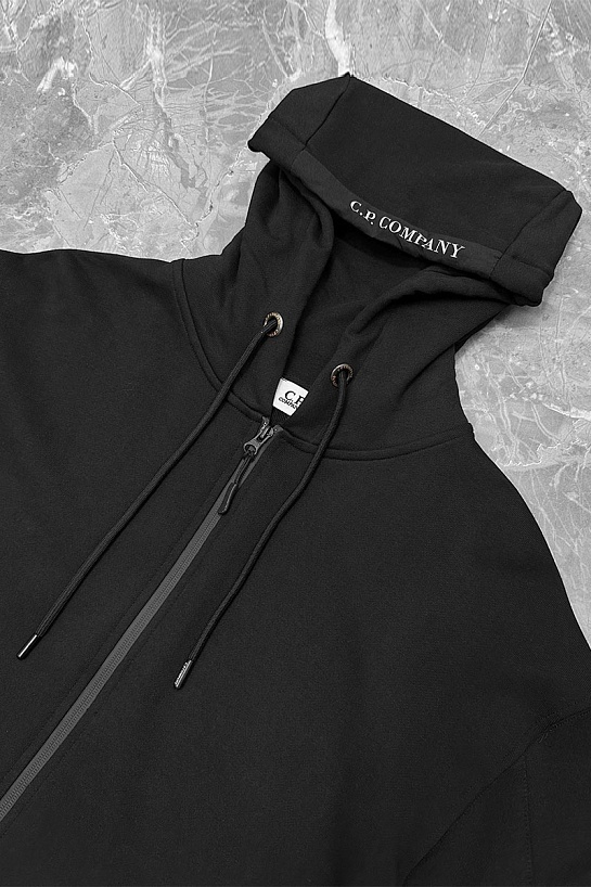 Чёрная мужская кофта C.P. Company Lens-detail