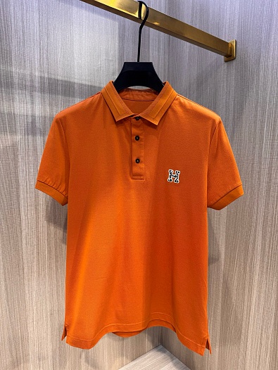 Мужское поло Hermes Premium - Orange   
