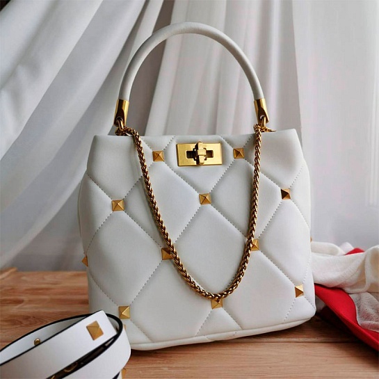 Кожаная сумка Valentino 27x22 см (2 расцветки)