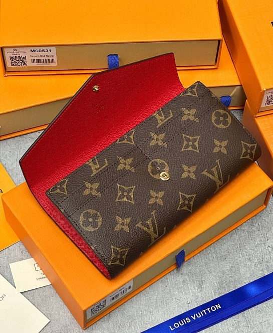 Кожаный кошелек Louis Vuitton Sarah Premium 19x10.5x2.5 см