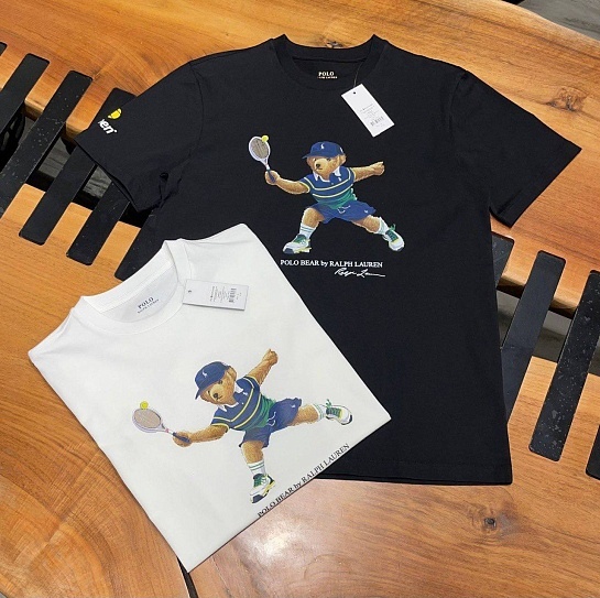 Чёрная футболка Роlо Ralрh Lаurеn US Open 