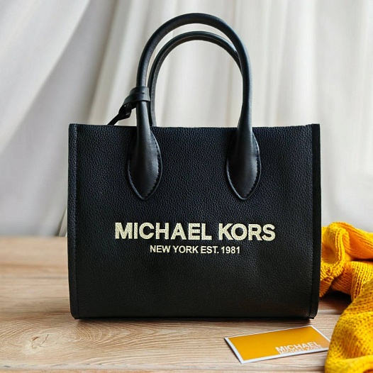 Кожаная сумка Michael Kors Mae Medium 24x19 см (5 расцветок)   