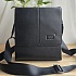 Кожаная сумка Montblanc - Black 26x22 см