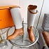 Женские кожаные сапоги Hermes Premium - Brown / White