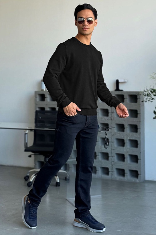 Джемпер чёрного цвета Armani Exchange