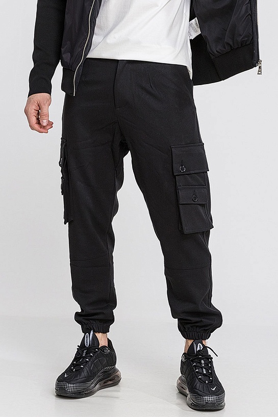 Чёрные джоггеры Dolce&Gabbana cargo-pocket
