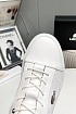 Кожаные кроссовки Lacoste logo-plaque - White