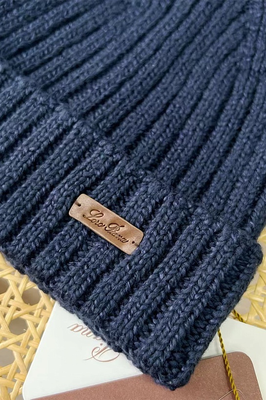 Мужская шапка Loro Piana Niseko Premium - Blue