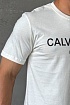 Мужская белая футболка Calvin Klein New York