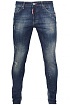 Мужские джинсы Dsquared2 "Paint Splatter" - Blue