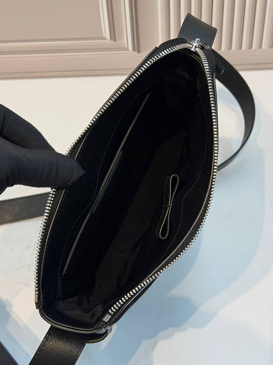 Кожаная сумка Montblanc Sartorial premium 24x22.5x5 см