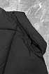 Мужская чёрная куртка Prada Re-Nylon logo-print