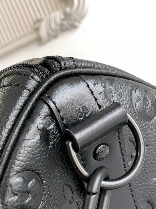 Дорожная кожаная сумка Louis Vuitton Keepal Bondouliere 50 Premium 50x29x23 см