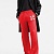 Мужские красные штаны Off-White Arrow logo-print