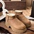 Женские замшевые ботинки UGG Heights - Chestnut