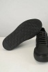 Комбинированные кроссовки Prada logo-stripe - Black