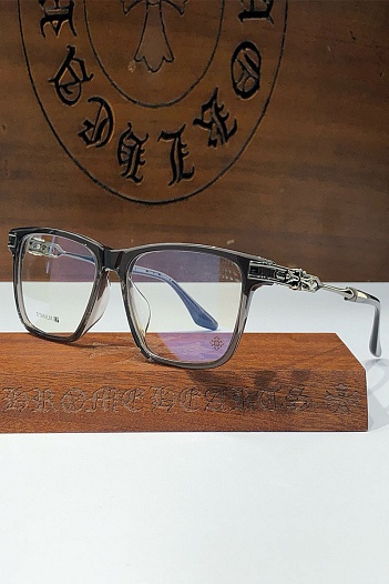 Очки Chrome Hearts с прозрачными линзами   