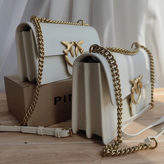 Женская сумка Classic Love Bag 21x12 см - White