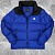 Утеплённая куртка Moncler Peuplier logo-patch - Navy / Black