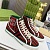 Мужские кроссовки Gucci Tennis 1977 high-top - Red
