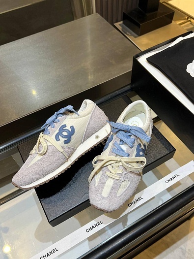 Женские кроссовки Chanel Premium   