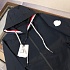 Тёмно-синяя ветровка Moncler Carles logo-patch