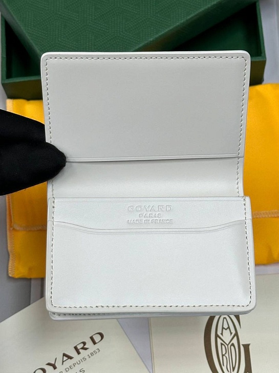 Кошелёк Goyard Malesherbes Premium 10.2x7x1.5 см - White