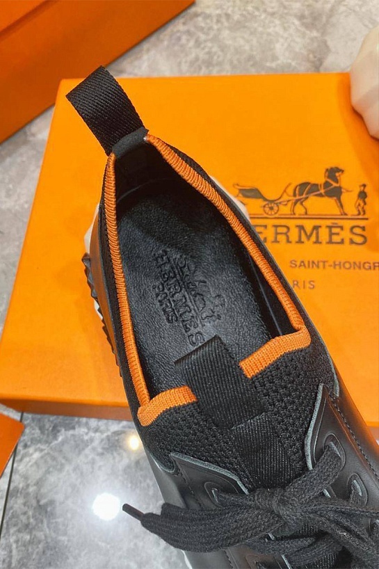 Мужские кроссовки Hermes Depart - Black