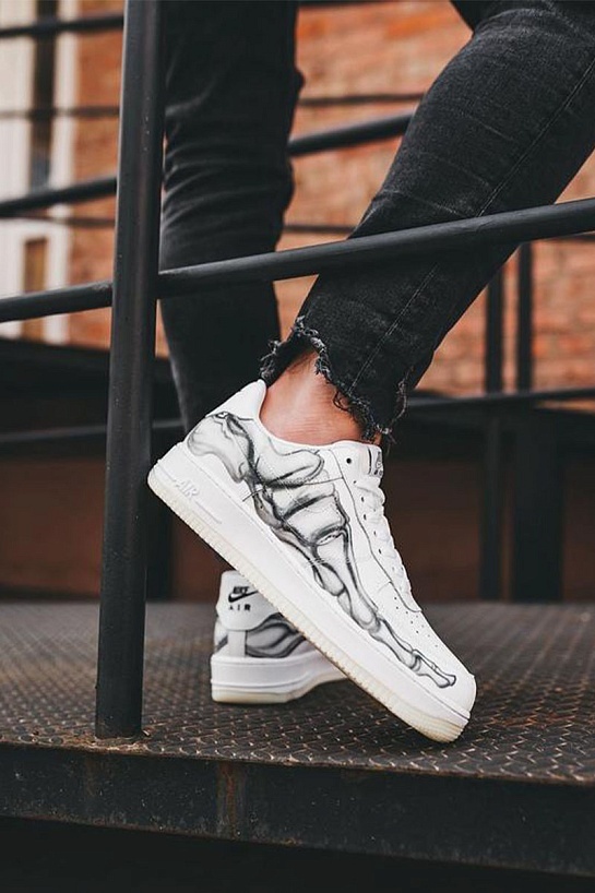 Кроссовки Nike Air Force 1 Low "Skeleton" - White