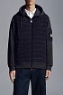 Мужская куртка Moncler тёмно-синего цвета