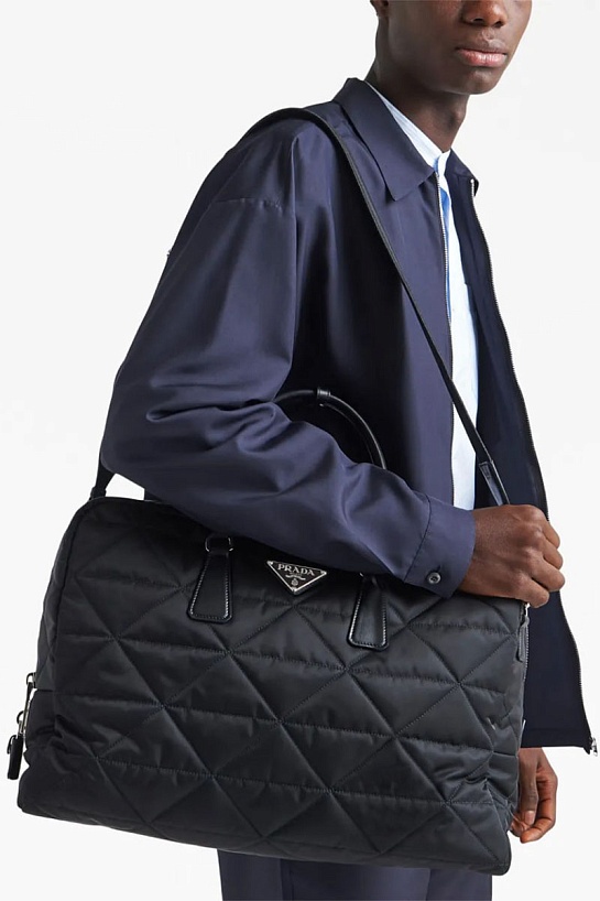 Дорожная сумка Prada Re-Nylon 45x24 см