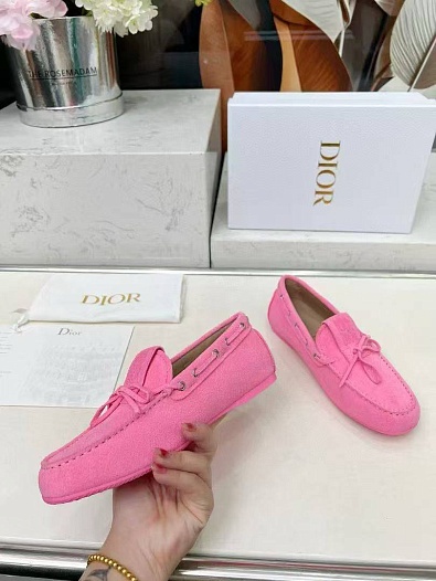 Женские лоферы Dior Miss - Pink   