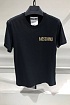 Чёрная мужская футболка Moschino