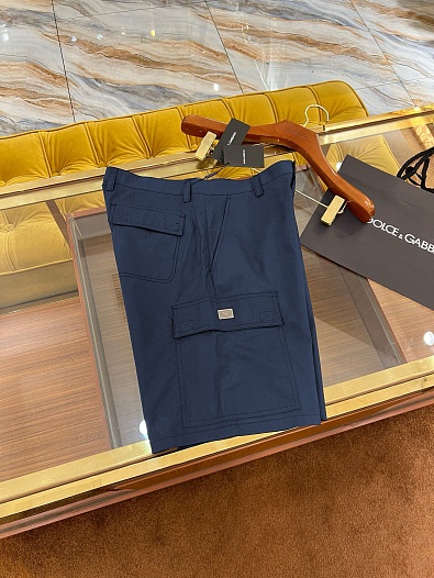 Мужские шорты Dolce & Gabbana Premium - Navy   