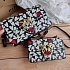 Женская кожаная сумка Love 21x12 см