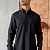 Мужская рубашка Hermes H embroidered - Black