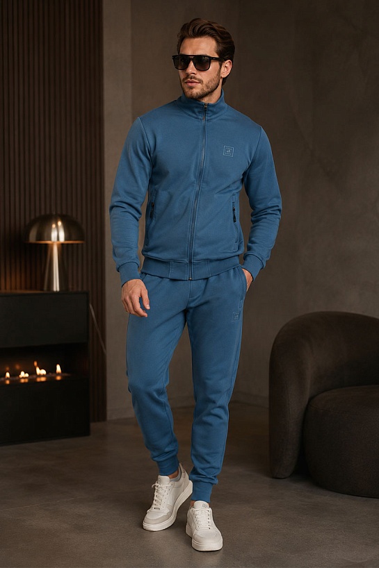 Спортивный костюм Armani Exchange logo-patch - Blue