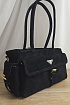 Замшевая сумка Prada 30x16 см