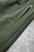 Штаны на флисе Hugo Boss зелёного цвета