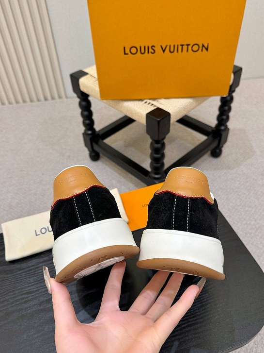 Мужские кроссовки Louis Vuitton Tilted - Black