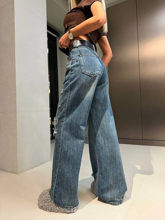 Женские синие джинсы Schiaparelli premium