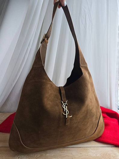 Замшевая сумка Yves Saint Laurent Le 5 a 7 39x31   