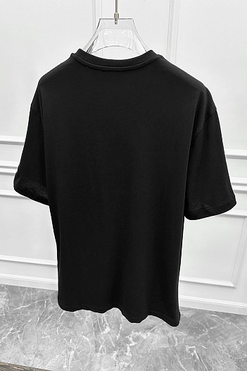 Мужская чёрная футболка Polo Ralph Lauren "Bear"   