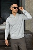 Мужской джемпер Hugo Boss quarter zip - Grey